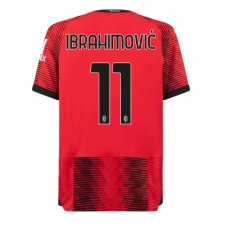 AC Milan Zlatan Ibrahimovic #11 Hjemmedrakt 2023-24 Kortermet